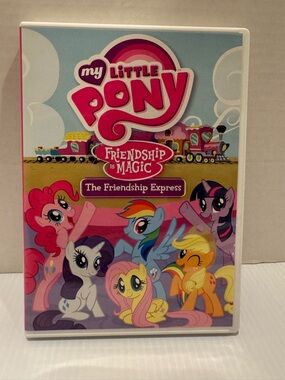 My Little Pony Friendship is Magic DVD - Pink, Blue, Yellow, Purple